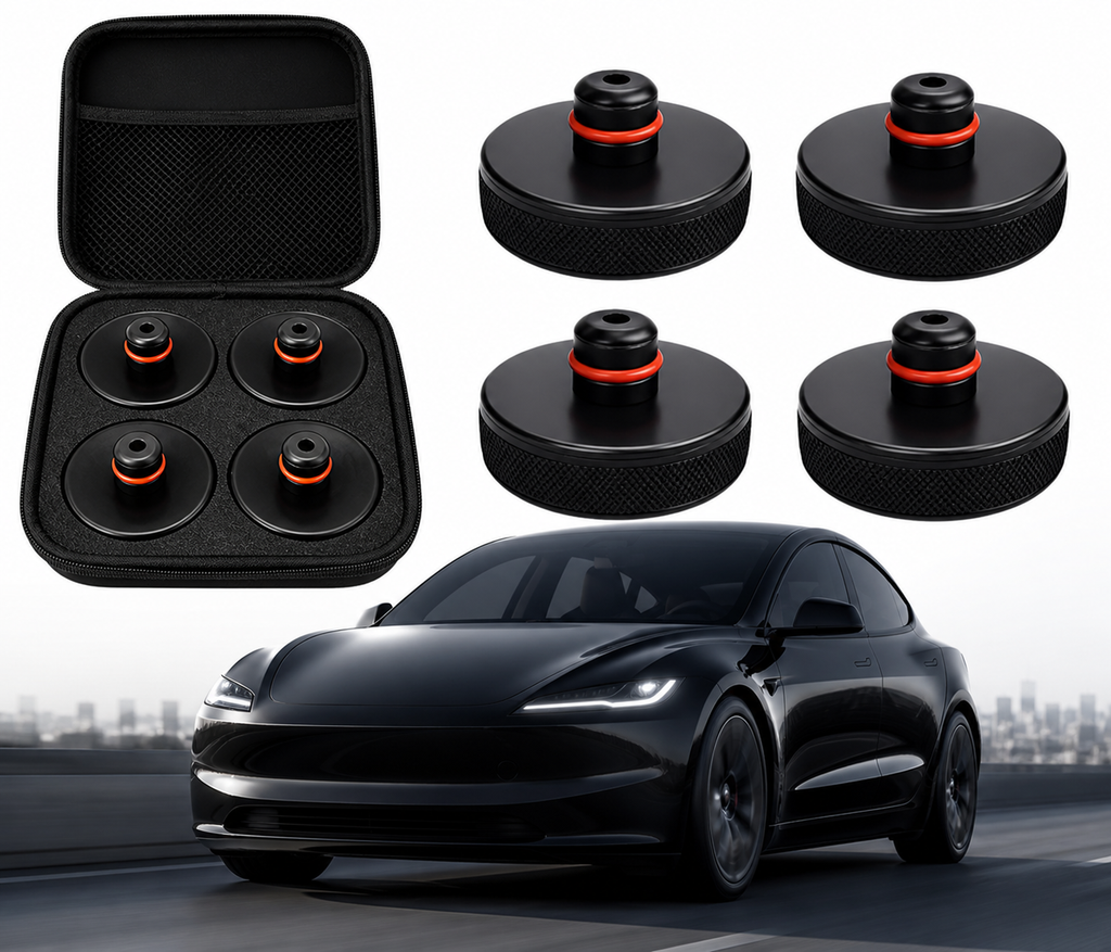 Almohadillas de Elevación (Jack Pads) para Tesla Model 3 y Model Y – Protección Profesional del Chasis