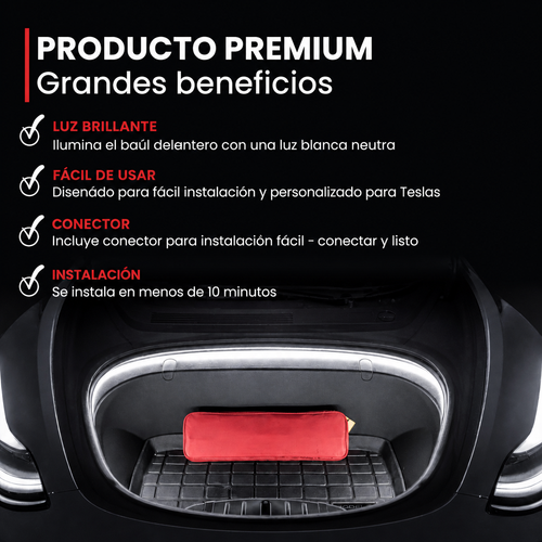 Iluminación LED Frontal para Tesla Model 3 y Model Y